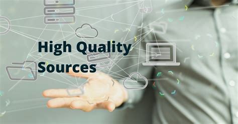 what are quality sources